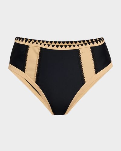 Ramy Brook Mallory High-Waist Bikini Bottoms