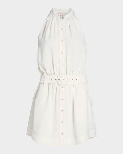 Ramy Brook Mavi Belted A-Line Minidress