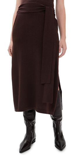 Ramy Brook Ramy Brook Abby Wool Skirt Heritage Brown