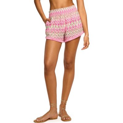 Ramy Brook Ramy Brook Analisa Chevron Cover-Up Shorts