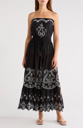 Ramy Brook Ramy Brook Blaire Strapless Maxi Dress