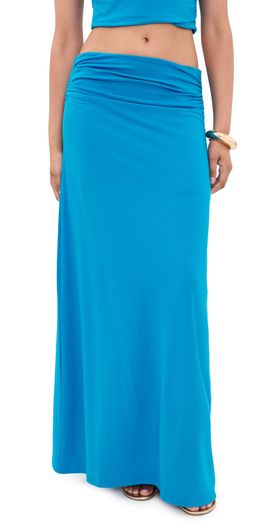Ramy Brook Ramy Brook Brooklyn Skirt Aegean Blue