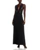 Ramy Brook Ramy Brook Chantal Plunging Neck Gown - 1