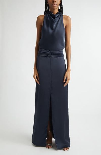 Ramy Brook Ramy Brook Charmayne Sleeveless Satin Gown