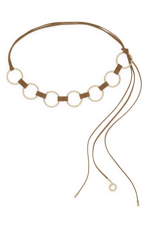 Ramy Brook Ramy Brook Chiara Leather Chain Belt