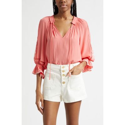 Ramy Brook Ramy Brook Cindy High Waist Denim Shorts