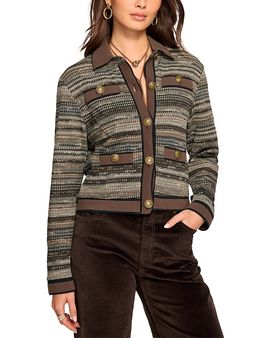 Ramy Brook Ramy Brook Clara Houndstooth Knit Jacket