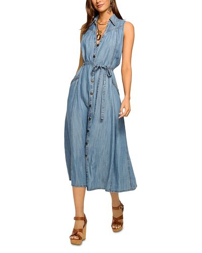 Ramy Brook Ramy Brook Clover Sleeveless Shirt Dress