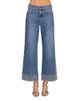 Ramy Brook Ramy Brook Cropped Lea High Rise Embellished Jeans in Rhinestone - 1