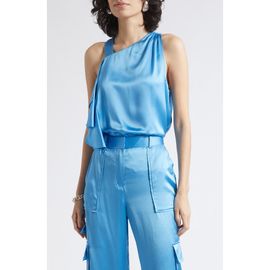 Ramy Brook Ramy Brook Danielle One-Shouldered Satin Top