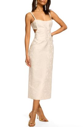 Ramy Brook Ramy Brook Eira Floral Jacquard Midi Dress