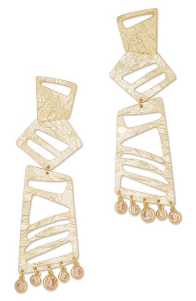 Ramy Brook Ramy Brook Elina Geometric Statement Drop Earrings
