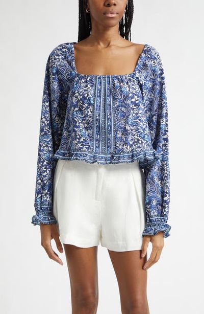 Ramy Brook Ramy Brook Farah Floral Crop Pullover