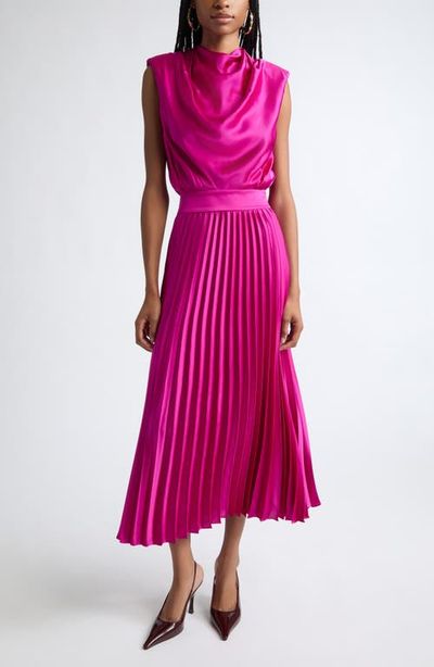 Ramy Brook Ramy Brook Farah Pleated Midi Dress