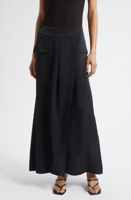 Ramy Brook Ramy Brook Faux Wrap Maxi Skirt