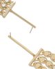 Ramy Brook Ramy Brook Glass Chain Jewelry Dominika Glass Stone Chain Drop Earrings - 4