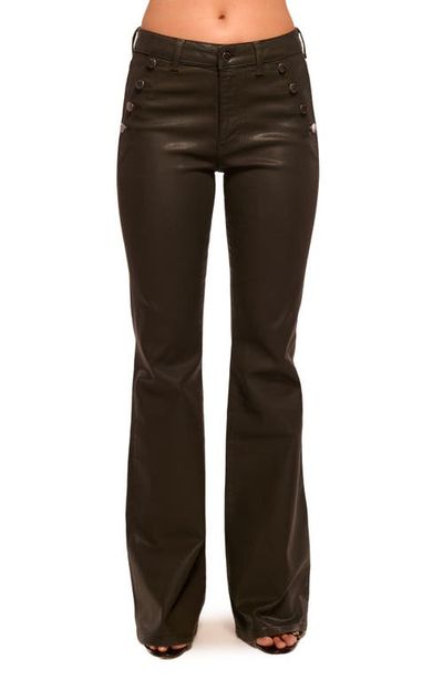 Ramy Brook Ramy Brook Helena High Waist Coated Bootcut Jeans