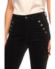 Ramy Brook Ramy Brook Helena Velvet High Rise Sailor Button Jeans in Black - 4