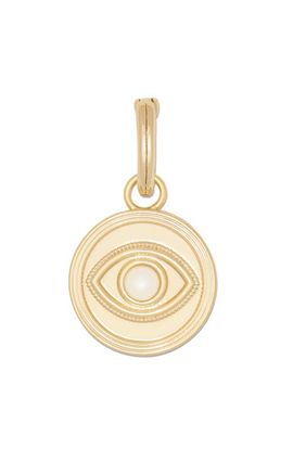Ramy Brook Ramy Brook Imitation Pearl Evil Eye Charm Pendant