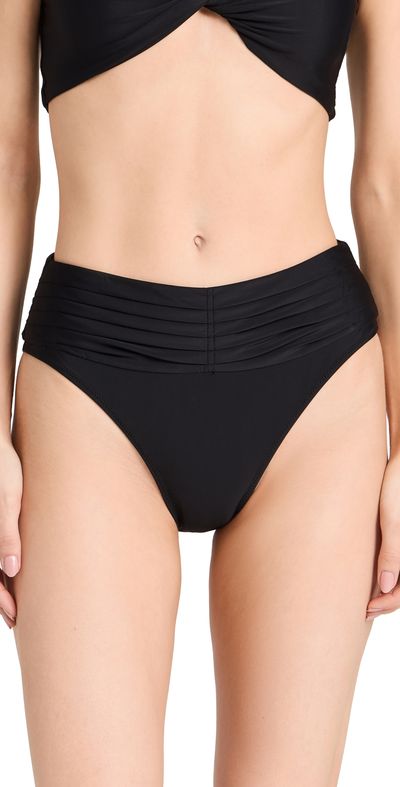 Ramy Brook Ramy Brook Ivo Bikini Bottoms Black M