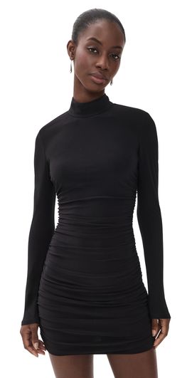 Ramy Brook Ramy Brook Jersey Delia Dress Black
