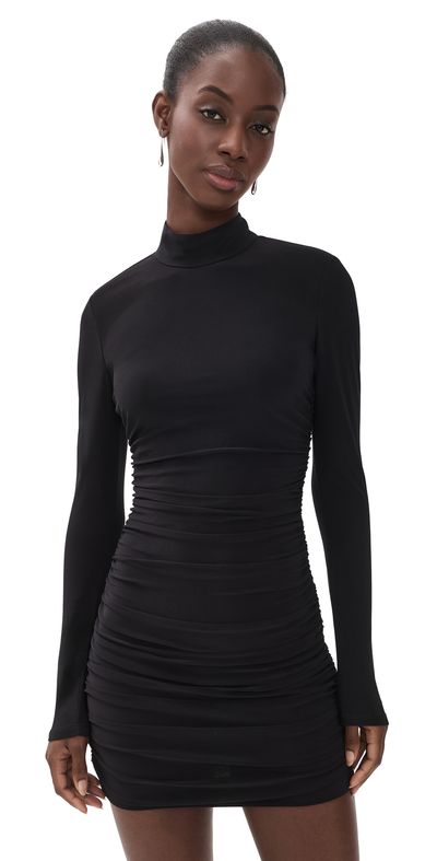 Ramy Brook Ramy Brook Jersey Delia Dress Black