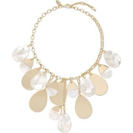 Ramy Brook Ramy Brook Karina Mother of Pearl Charm Necklace 