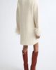 Ramy Brook Ramy Brook Kay Feather Trim Mock Neck Sweater Dress - 2