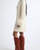 Ramy Brook Ramy Brook Kay Feather Trim Mock Neck Sweater Dress - 3