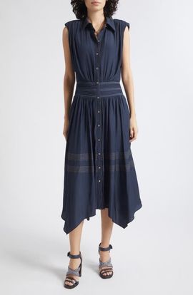 Ramy Brook Ramy Brook Kiki Midi Shirtdress