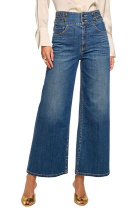Ramy Brook Ramy Brook Liv Crop Wide Leg Jeans