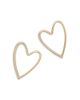 Ramy Brook Ramy Brook Lover Large Heart Stud Earrings - 1