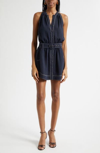 Ramy Brook Ramy Brook Mavi Sleeveless Belted Minidress