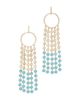 Ramy Brook Ramy Brook Miraya Color Disc Fringe Statement Earrings - 1