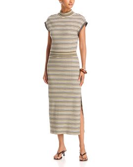 Ramy Brook Ramy Brook Natalia Striped Midi Dress