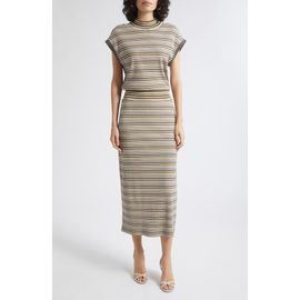 Ramy Brook Ramy Brook Natalie Stripe Drop Waist Dress