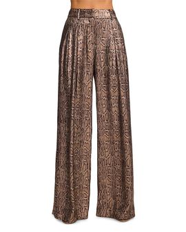 Ramy Brook Ramy Brook Oscar Metallic Wide Leg Pants