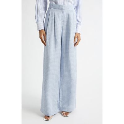 Ramy Brook Ramy Brook Oscar Wide Leg Linen Blend Pants