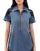 Ramy Brook Ramy Brook Parker Dress Mid Cerulean - 1