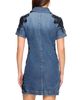 Ramy Brook Ramy Brook Parker Embroidered Trim Denim Dress - 4
