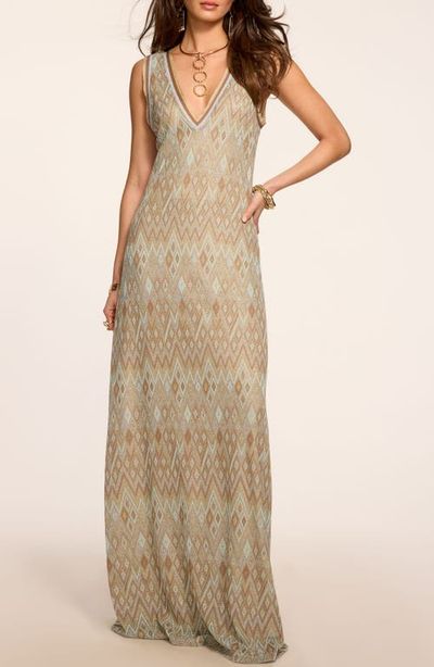 Ramy Brook Ramy Brook Reese Geometric Maxi Dress