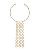 Ramy Brook Ramy Brook Ring Link Jewelry Multi Ring Statement Necklace, 15.7 - 1
