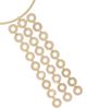 Ramy Brook Ramy Brook Ring Link Jewelry Multi Ring Statement Necklace, 15.7 - 2