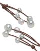 Ramy Brook Ramy Brook Riya Cultured Freshwater & Imitation Pearl Leather Cord Drop Earrings - 2