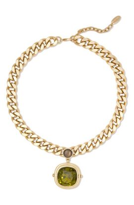 Ramy Brook Ramy Brook Siena Curb Chain Pendant Necklace
