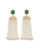 Ramy Brook Ramy Brook Stone Charm Jewelry Marcia Fringe Drop Earrings - 2