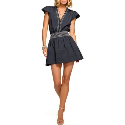 Ramy Brook Ramy Brook Tahlia Flutter Sleeve Minidress