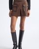 Ramy Brook Ramy Brook Tess Faux Suede Miniskirt - 1