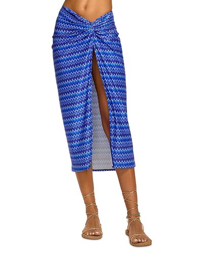Ramy Brook Ramy Brook Wave Xana Swim Cover-Up Skirt