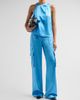 Ramy Brook Ramy Brook Women's Hannah Satin Wide-Leg Cargo Pants - 2